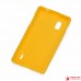 Полимерный TPU Чехол Для LG Optimus G E970(желтый)